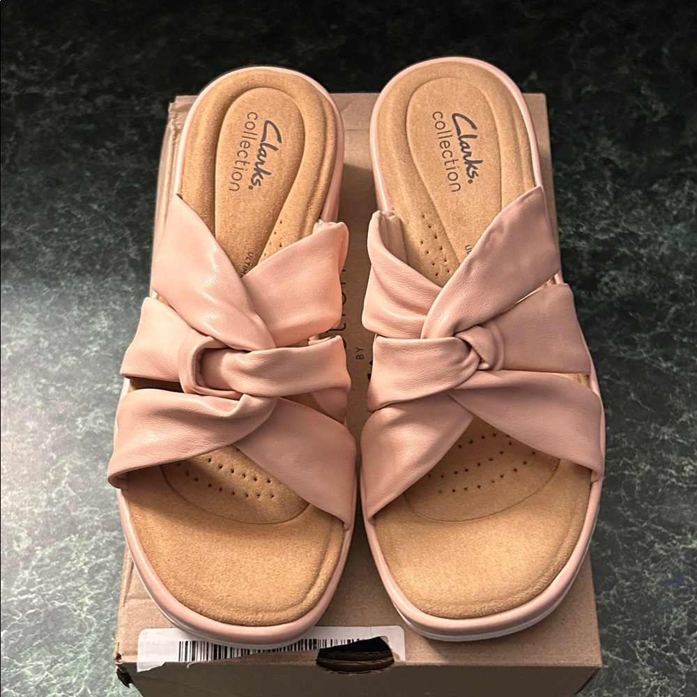 Clarks Blush Pink Women's Sandals